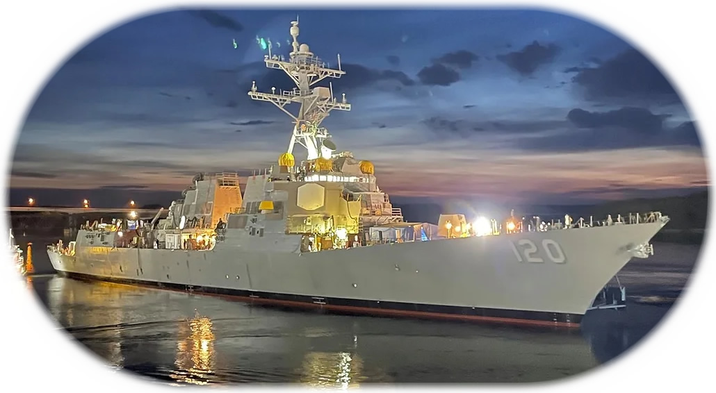 USS Carl Levin Destroyer